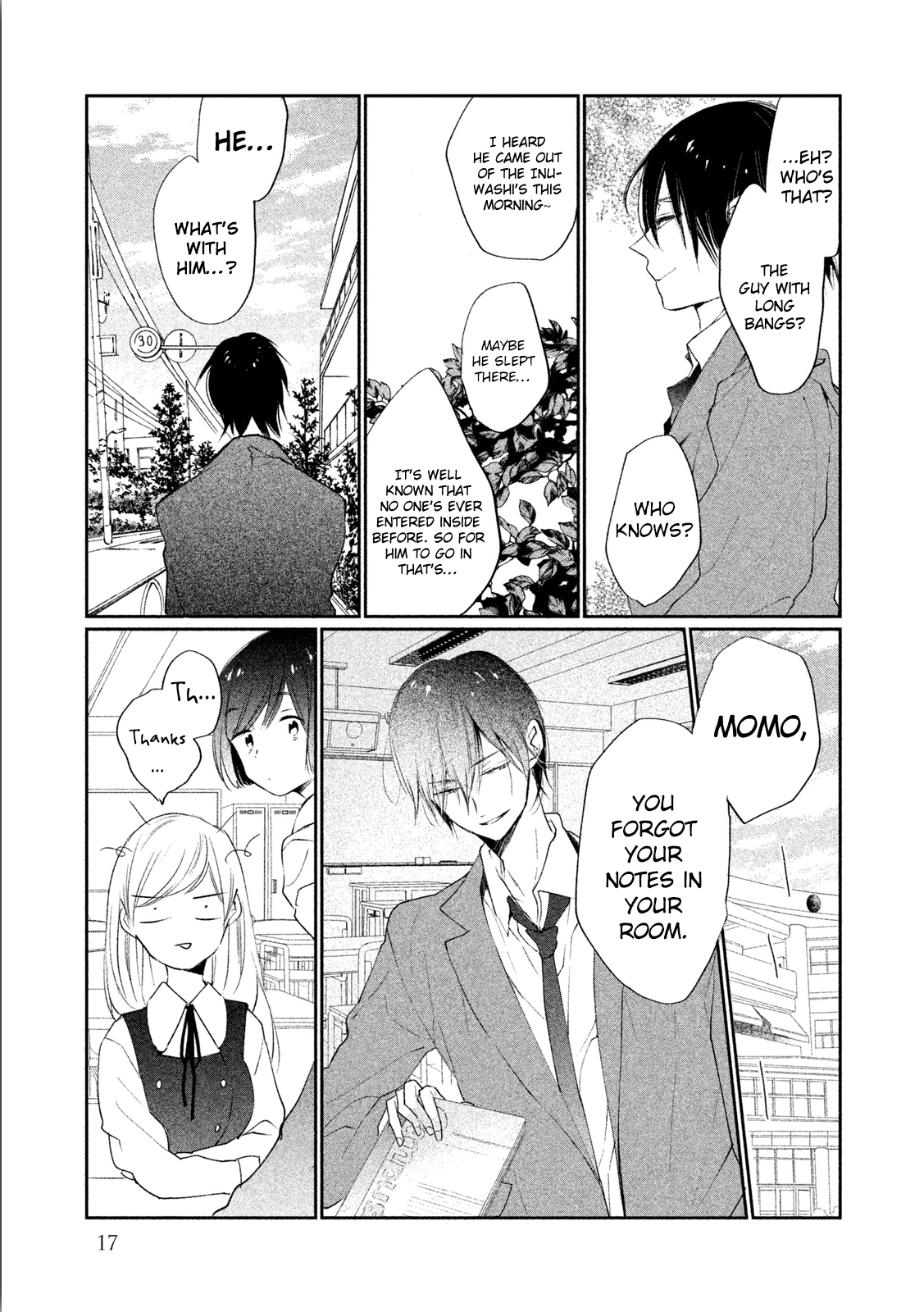 Inuwashi Momo Wa Yuruganai - Chapter 5: Fissure