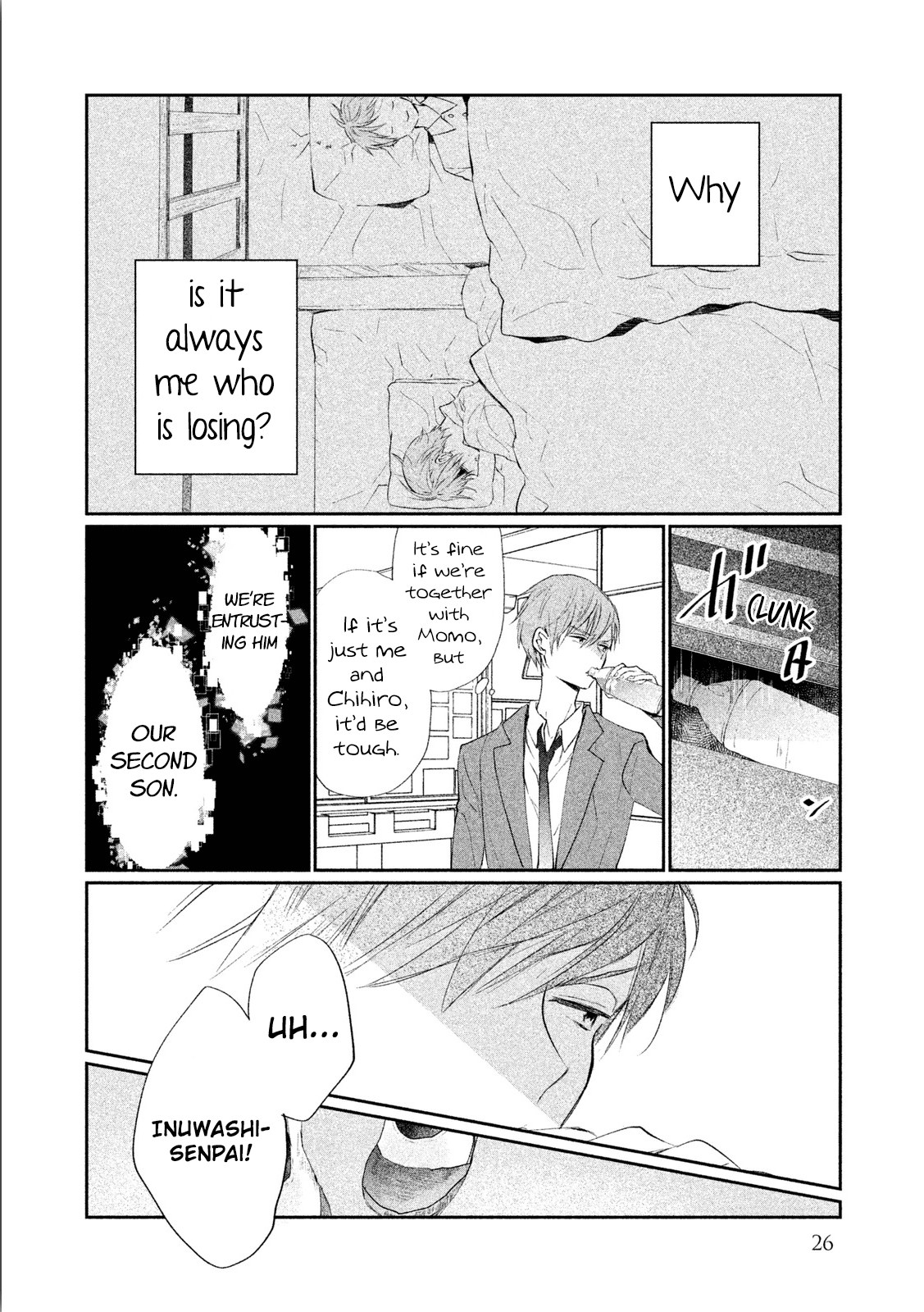 Inuwashi Momo Wa Yuruganai - Chapter 5: Fissure