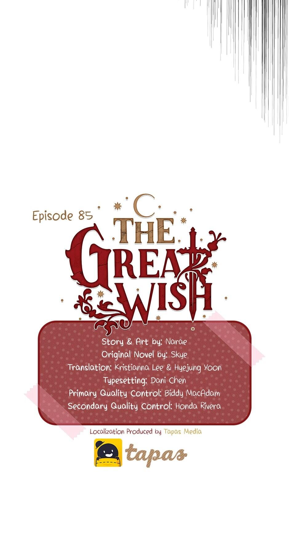 The Great Wish - Chapter 85