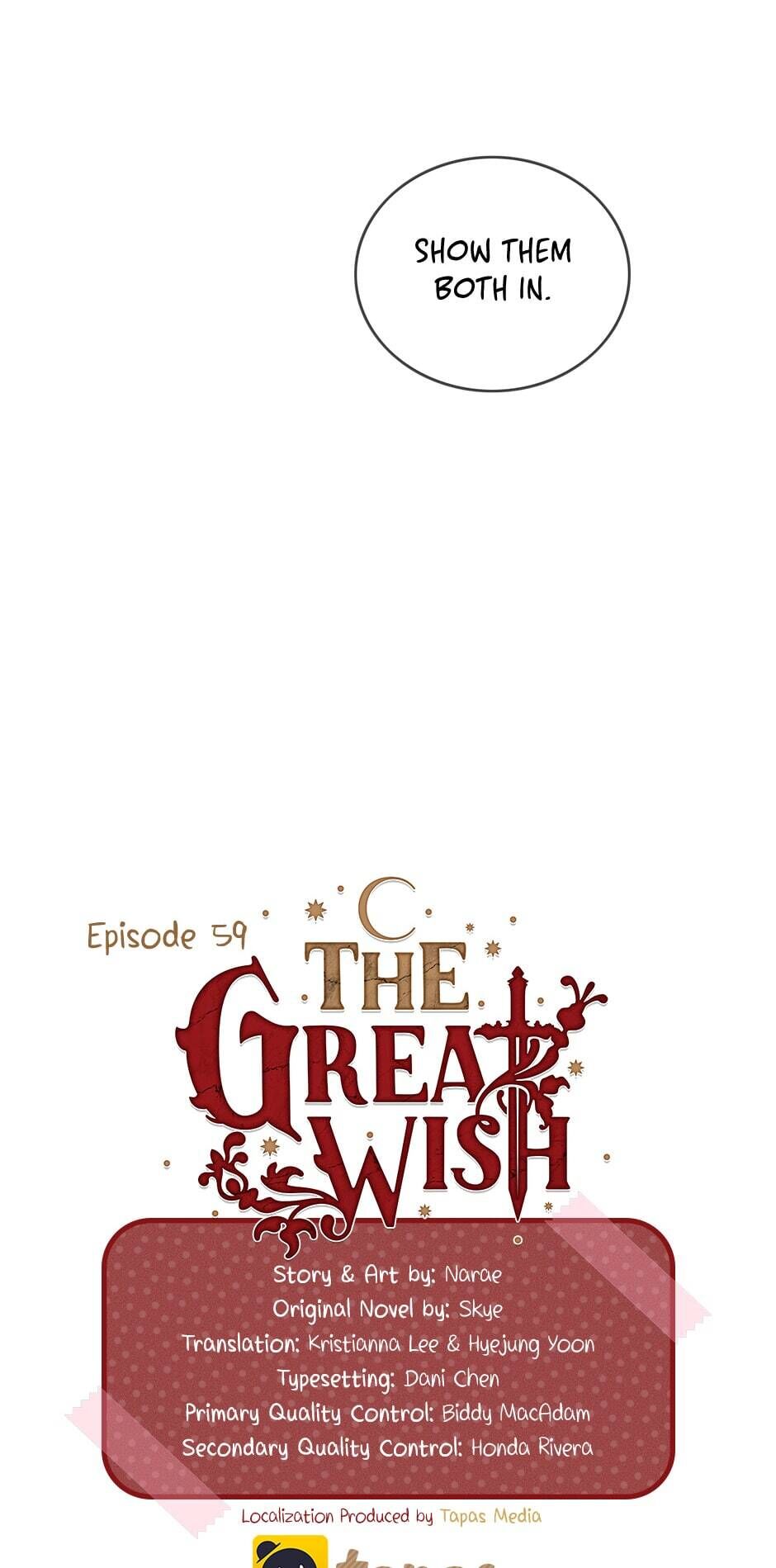 The Great Wish - Chapter 59