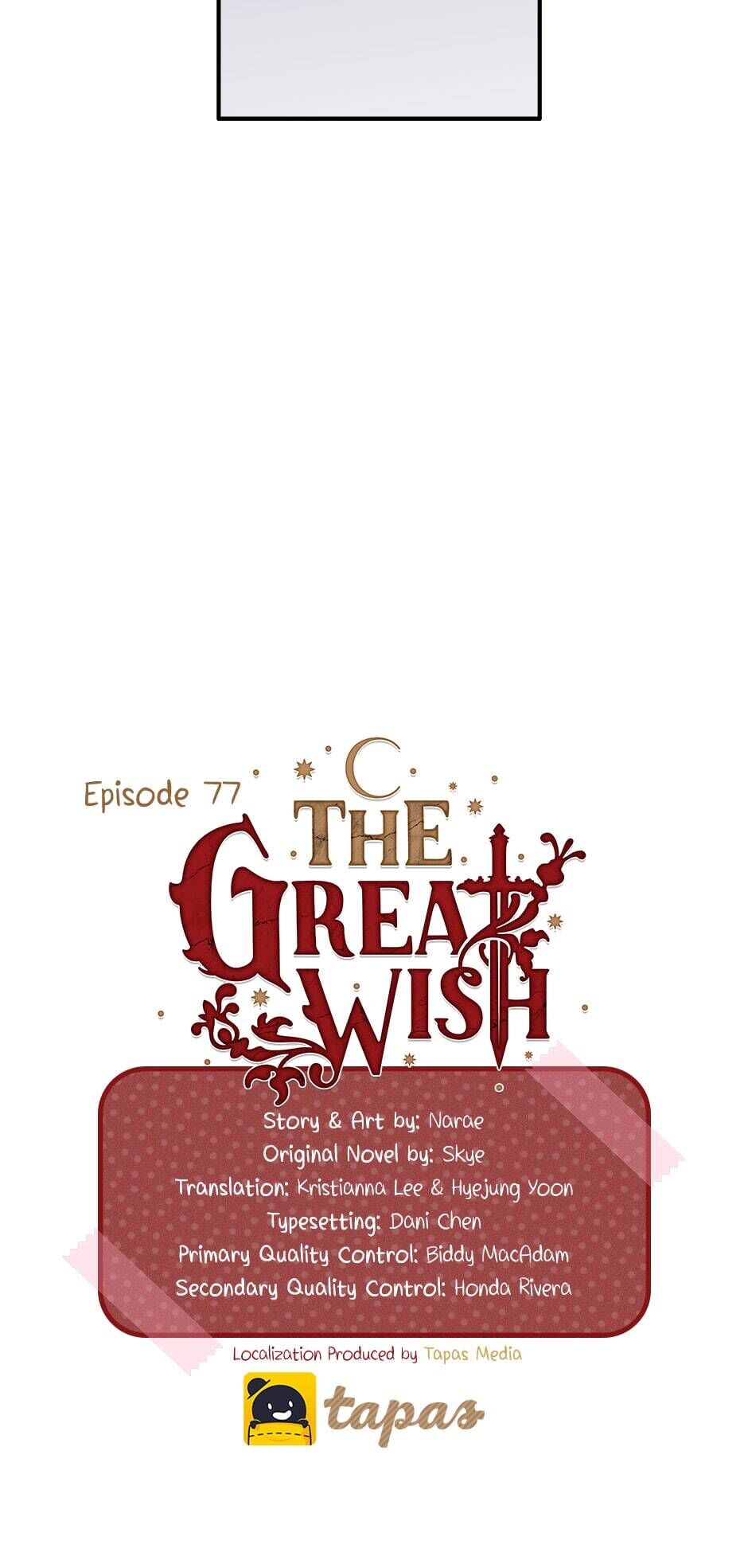 The Great Wish - Chapter 77