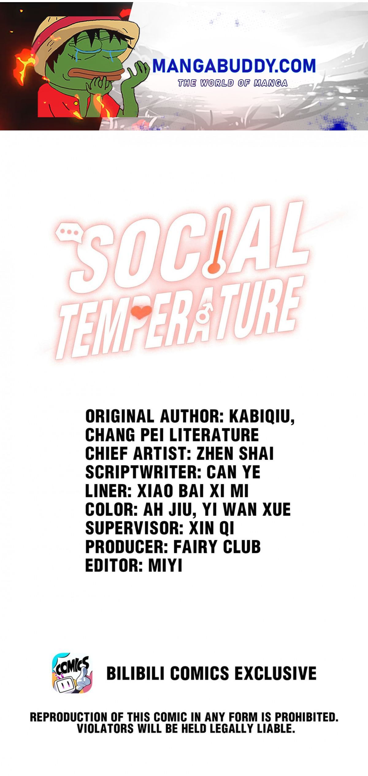 Social Temperature - Chapter 69