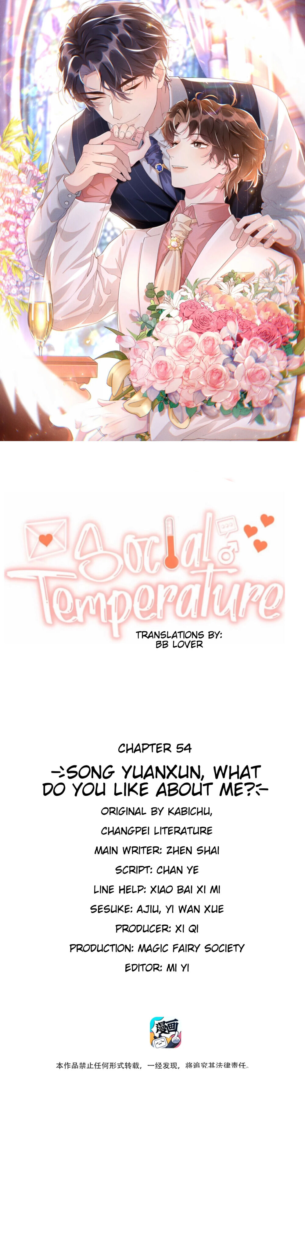 Social Temperature - Chapter 54