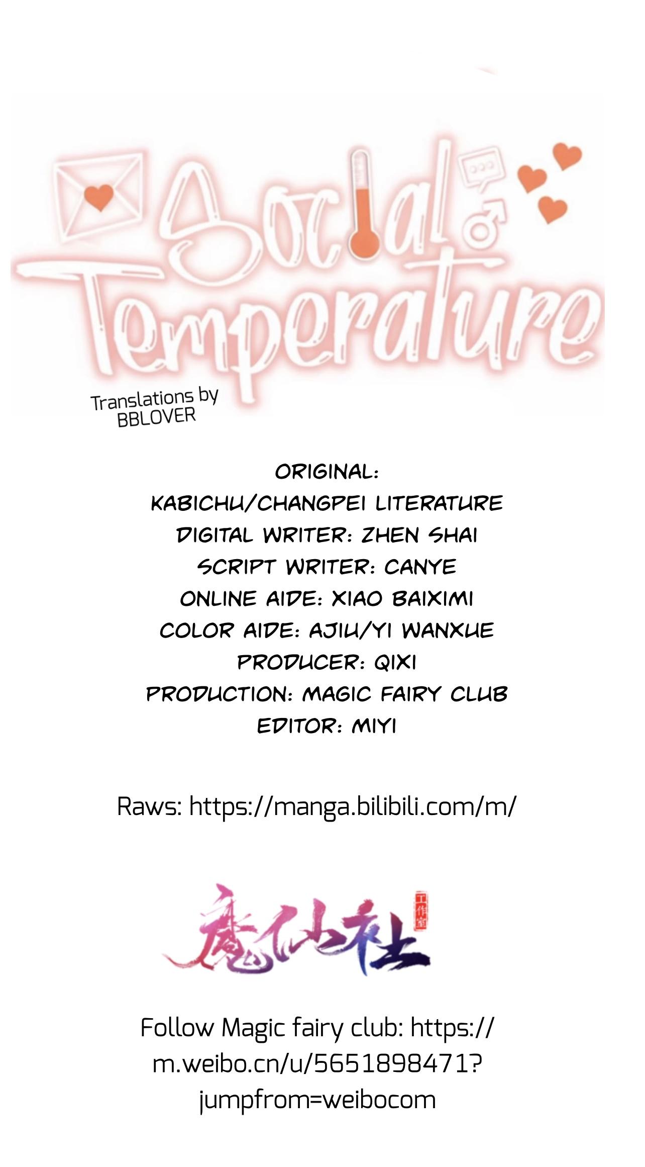 Social Temperature - Chapter 55