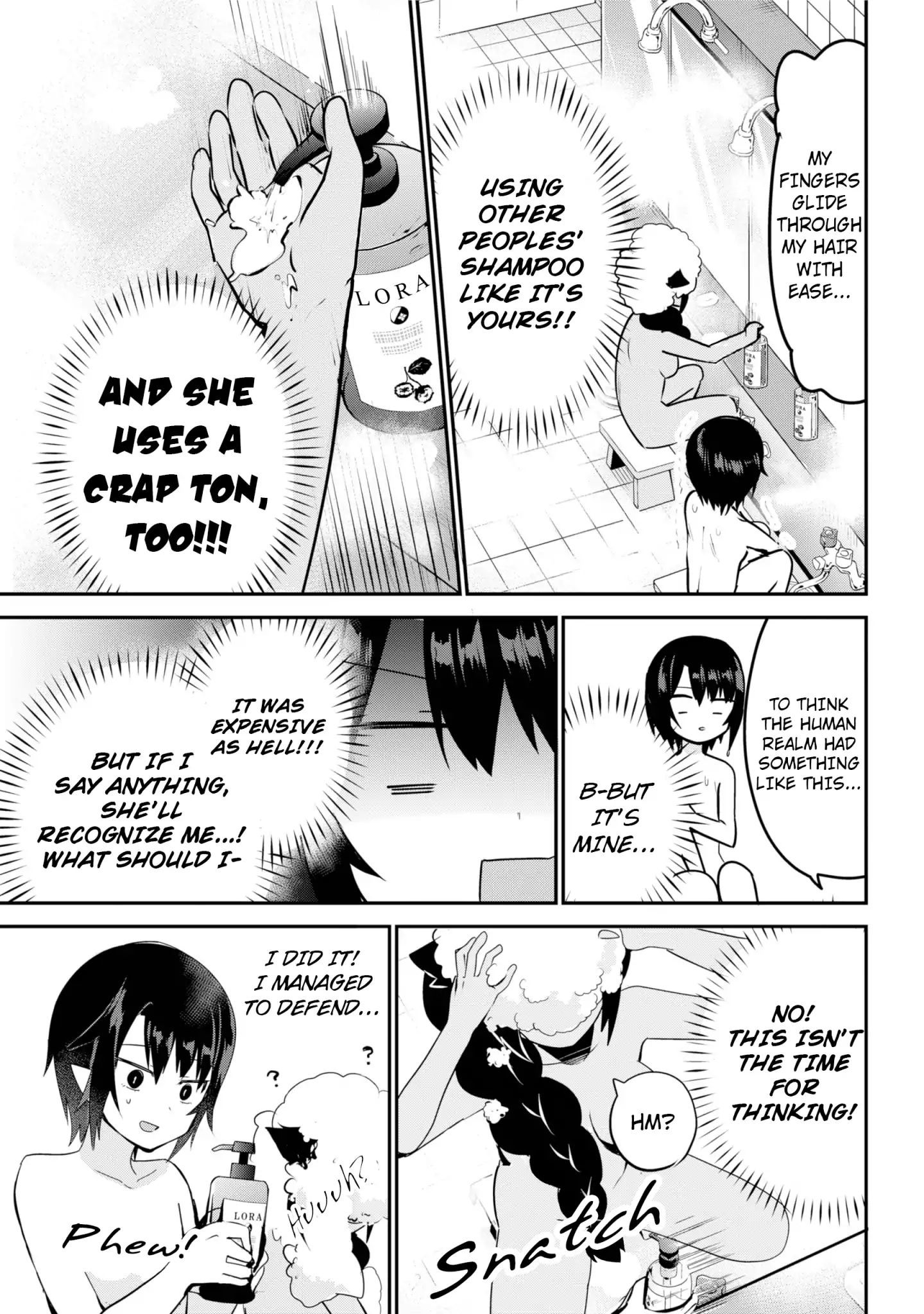 Jahy-Sama Wa Kujikenai! - Chapter 27: Salwa-Sama And The Bathhouse, Too