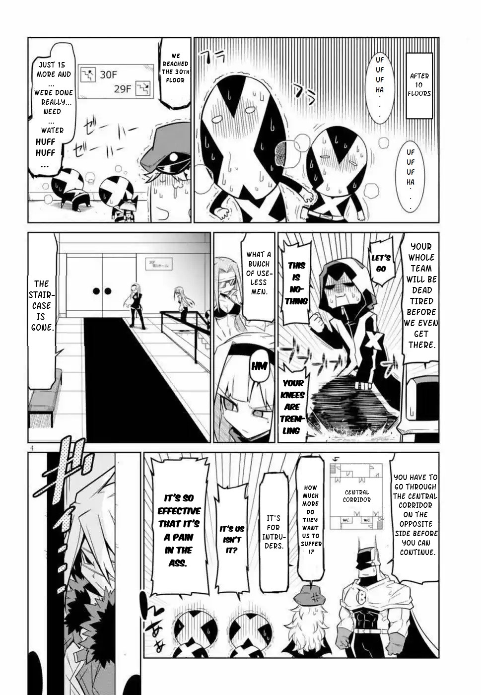 Zannen Jokanbu Black General-San - Vol.4 Chapter 62: The Super Epic Battle