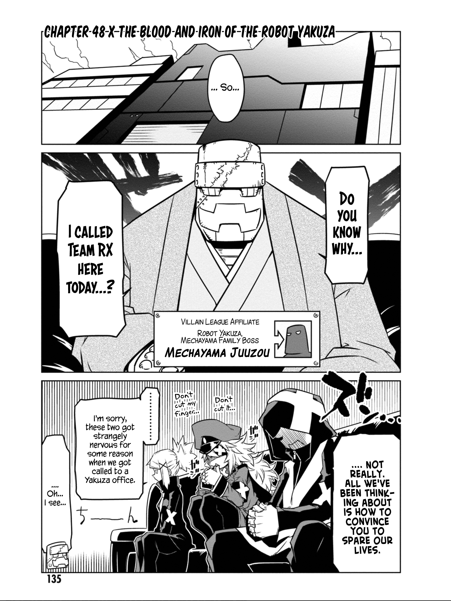 Zannen Jokanbu Black General-San - Chapter 48: The Blood And Iron Of The Robot Yakuza