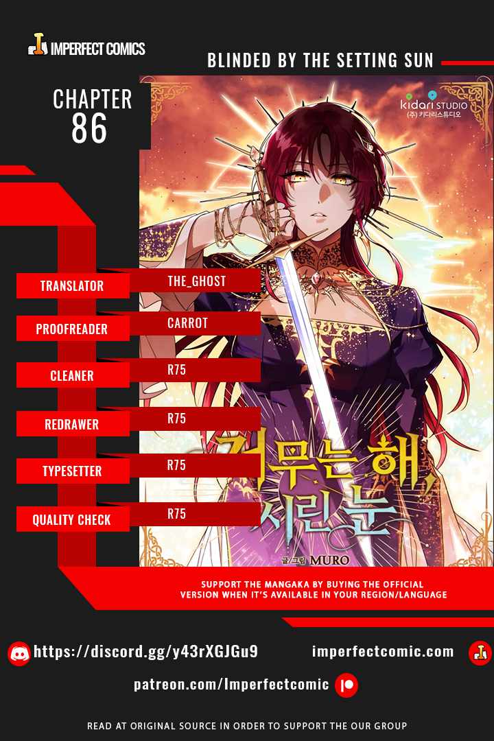 Blinded By The Setting Sun - Chapter 86