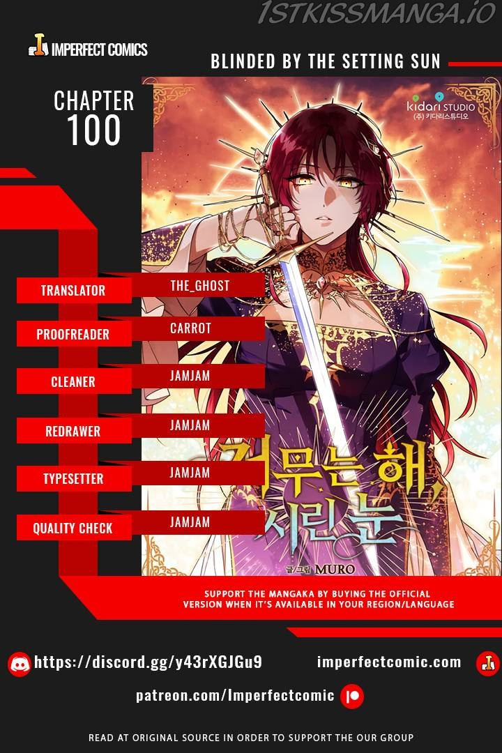 Blinded By The Setting Sun - Chapter 100