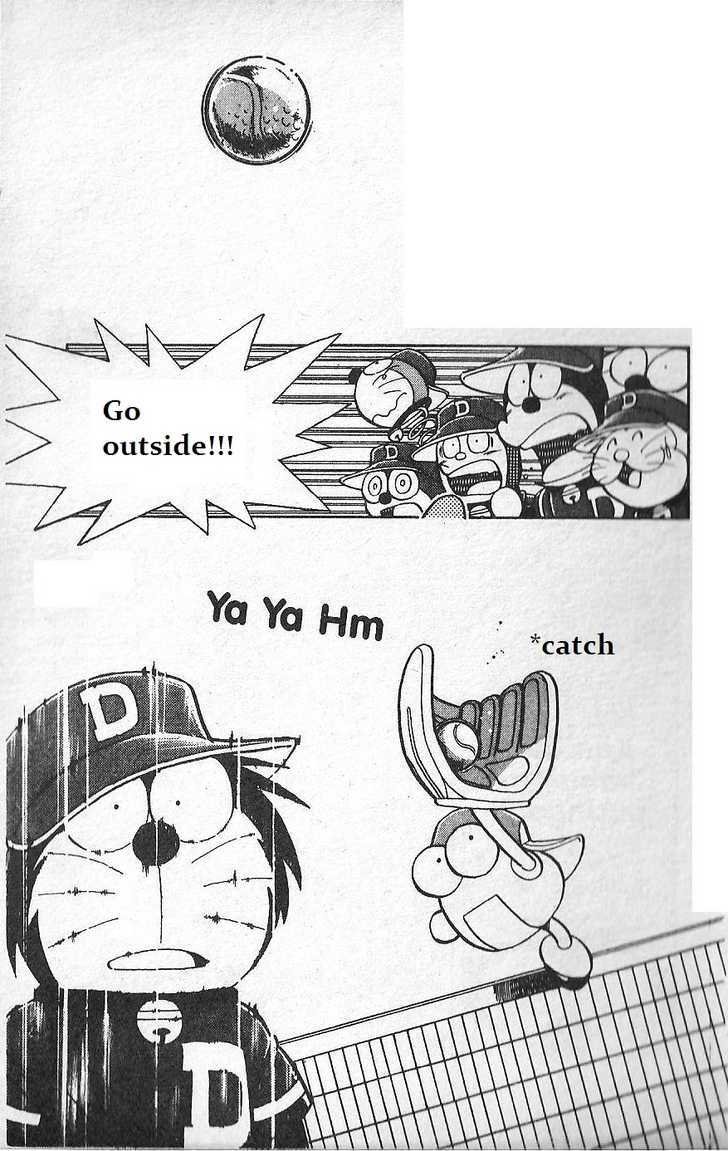 Dorabase: Doraemon Chouyakyuu Gaiden - Vol.1 Chapter 8 : The Opening Of Big Dome Cup Tournament!!