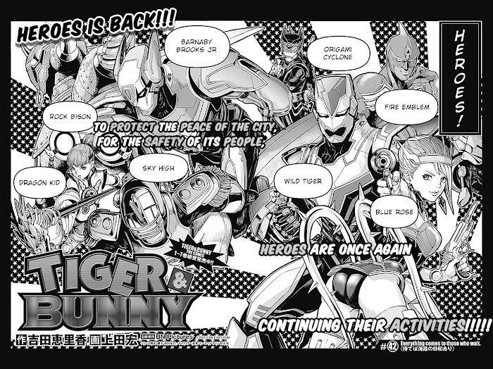 Tiger & Bunny 2: The Comic - Chapter 0