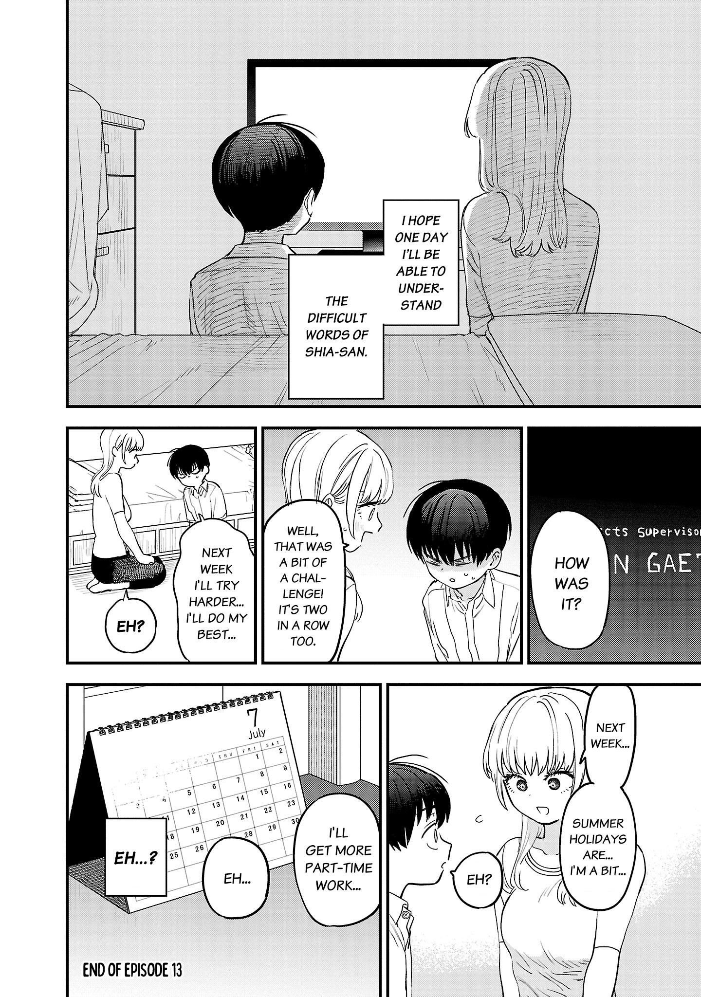 Tonari No Onee-San Ga Suki - Vol.1 Chapter 13: Shia-San Is Looking At Me