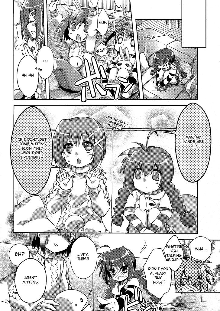 Mahou Shoujo Lyrical Nanoha: The Movie Comic A La Carte - Vol.1 Chapter 7 : Knitted Link