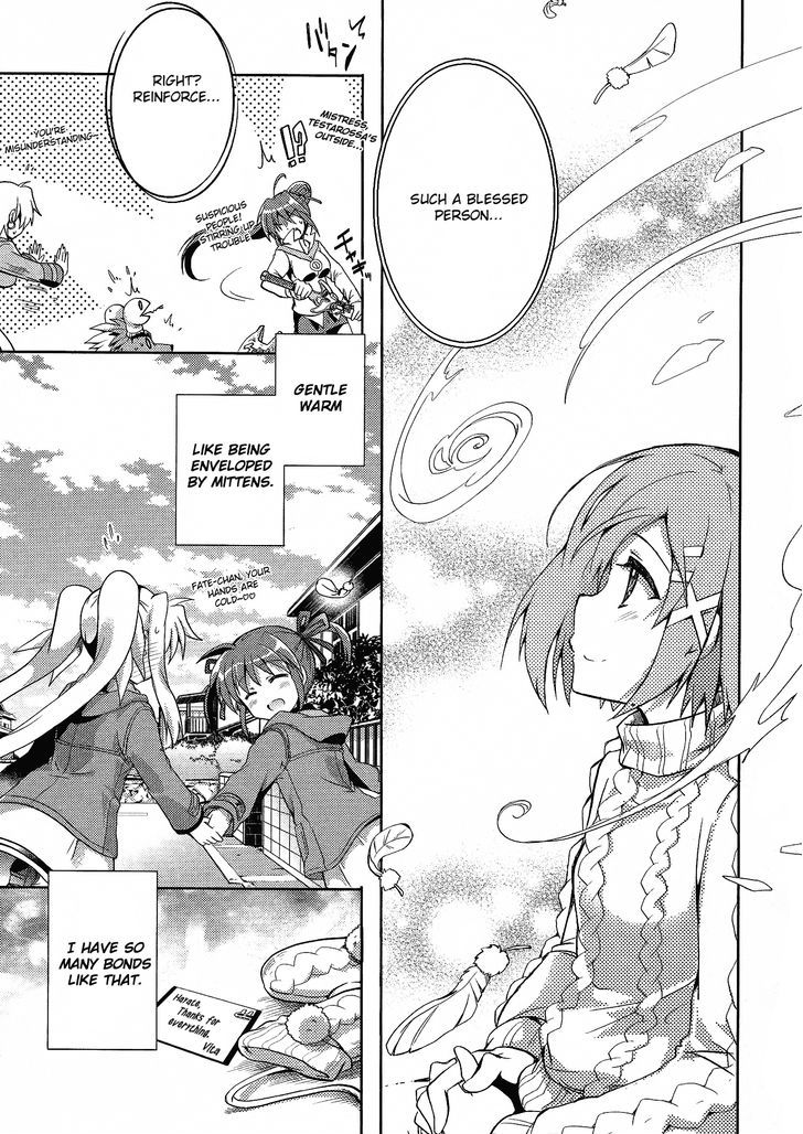 Mahou Shoujo Lyrical Nanoha: The Movie Comic A La Carte - Vol.1 Chapter 7 : Knitted Link