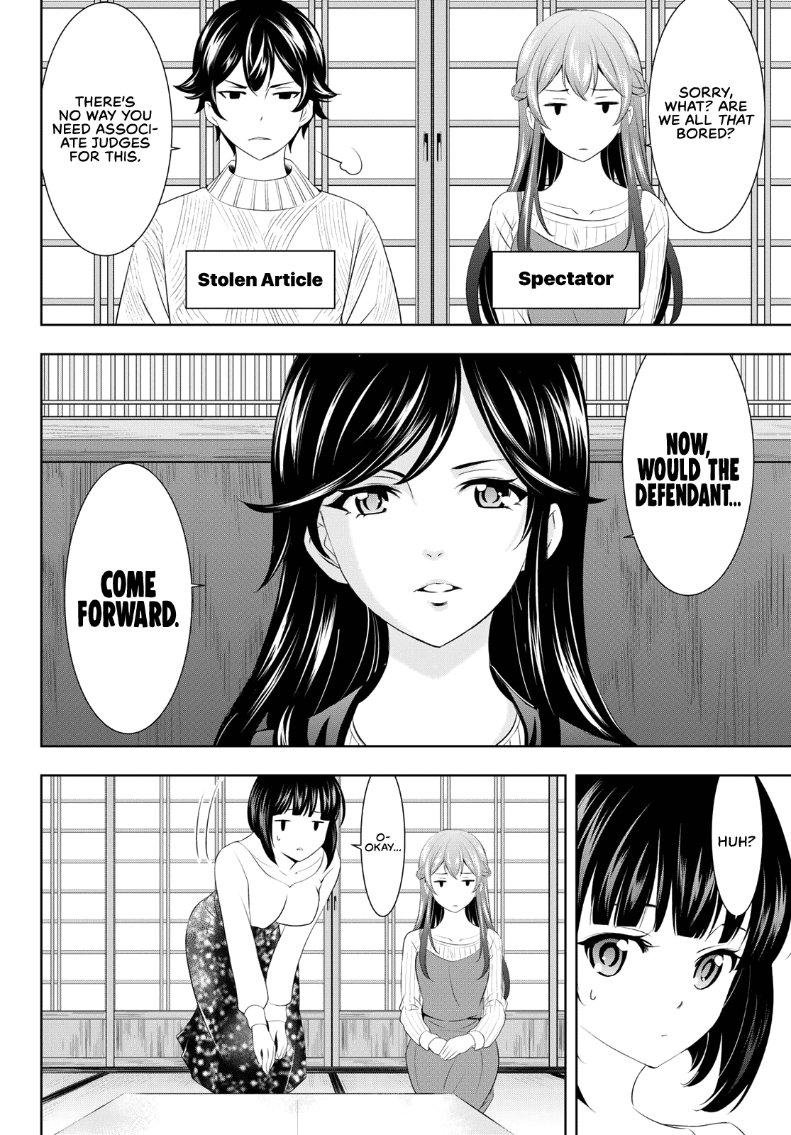 Goddess Café Terrace - Chapter 79: The Familia Kiss Trial