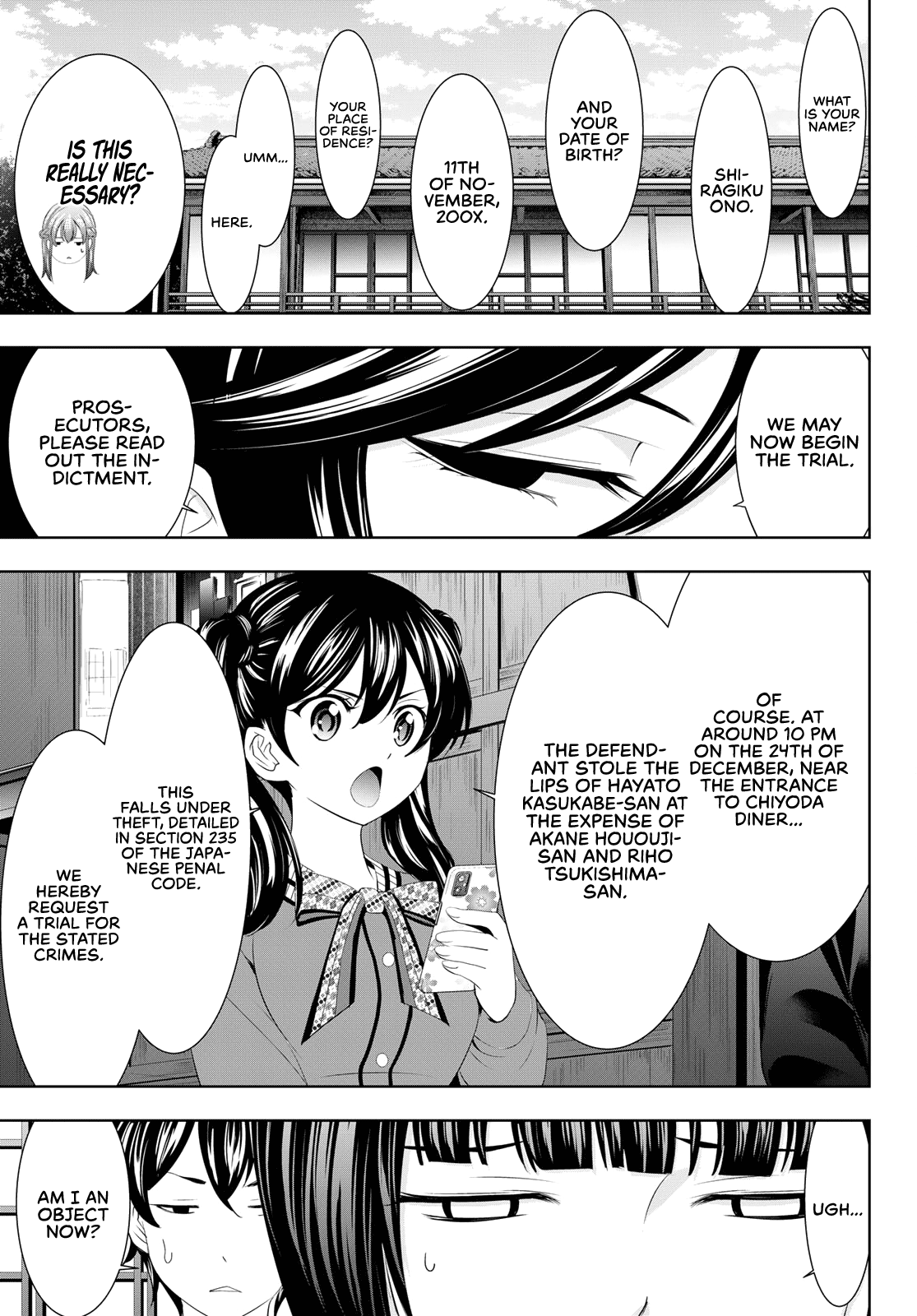 Goddess Café Terrace - Chapter 79: The Familia Kiss Trial