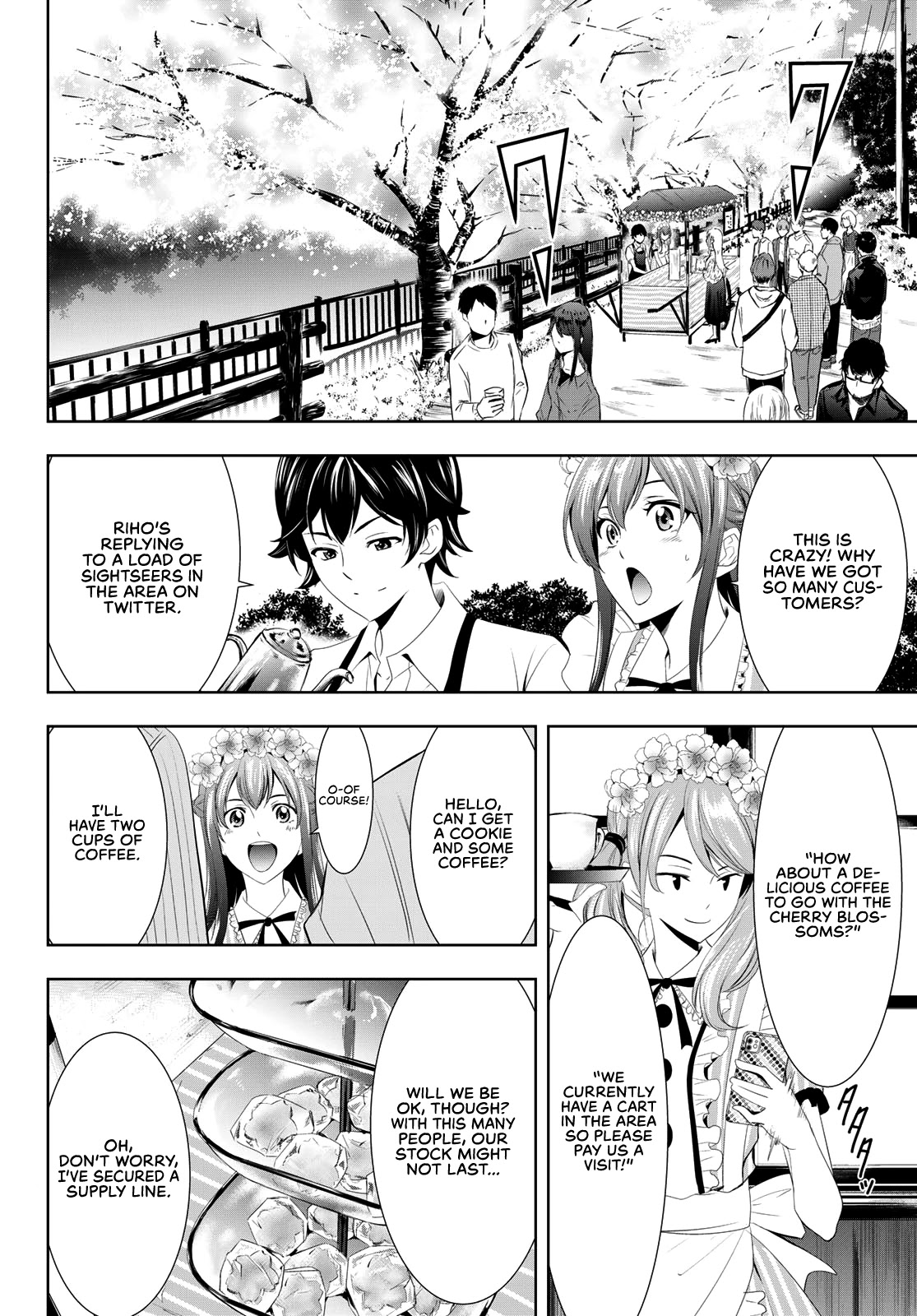 Goddess Café Terrace - Chapter 11: Mark Zero!