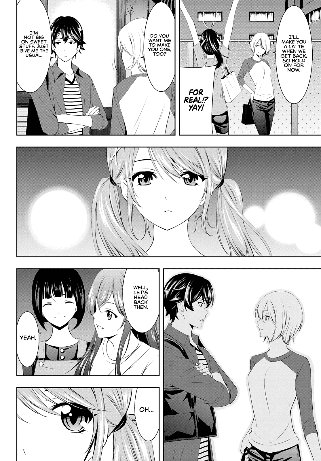 Goddess Café Terrace - Chapter 38: Walking Home Together, Just The Two Of Us