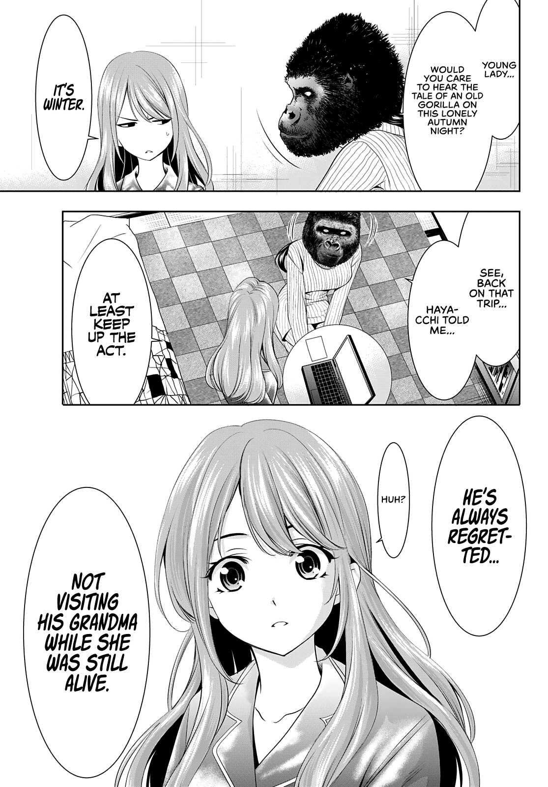 Goddess Café Terrace - Chapter 72: Riho's Decision