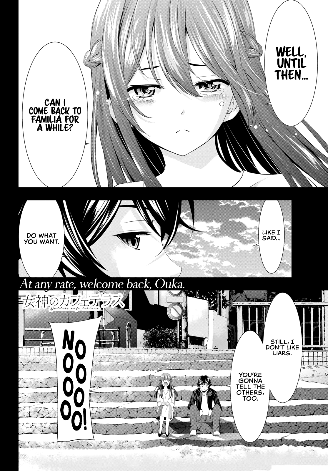 Goddess Café Terrace - Chapter 100: I’m Home!