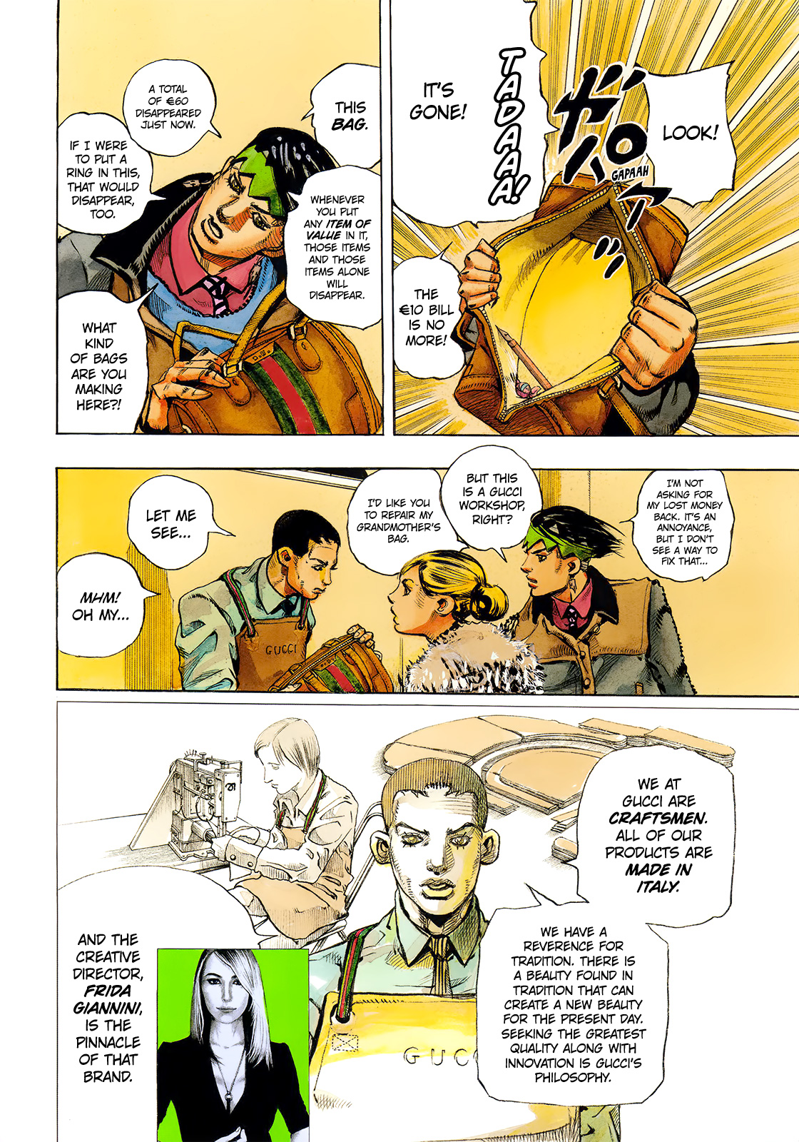 Thus Spoke Kishibe Rohan [Official Colored] - Vol.1 Chapter 5: Rohan Kishibe Meets Gucci