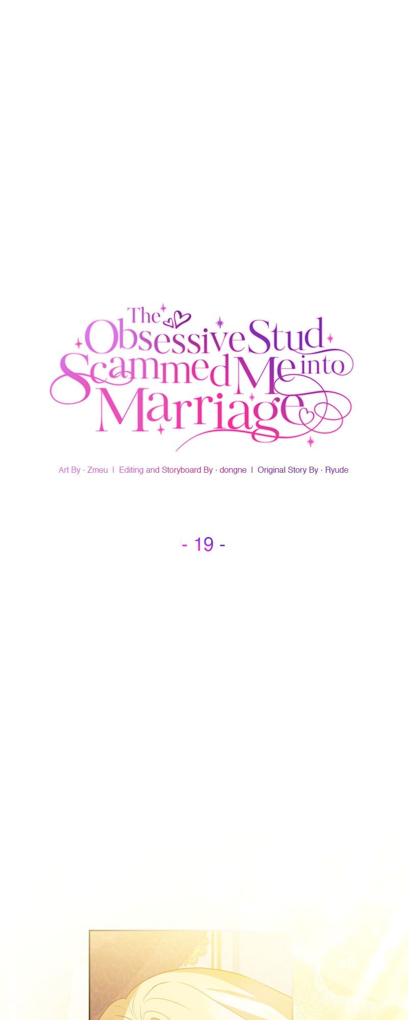 The Obsessive Stud Scammed Me Into Marriage - Chapter 19