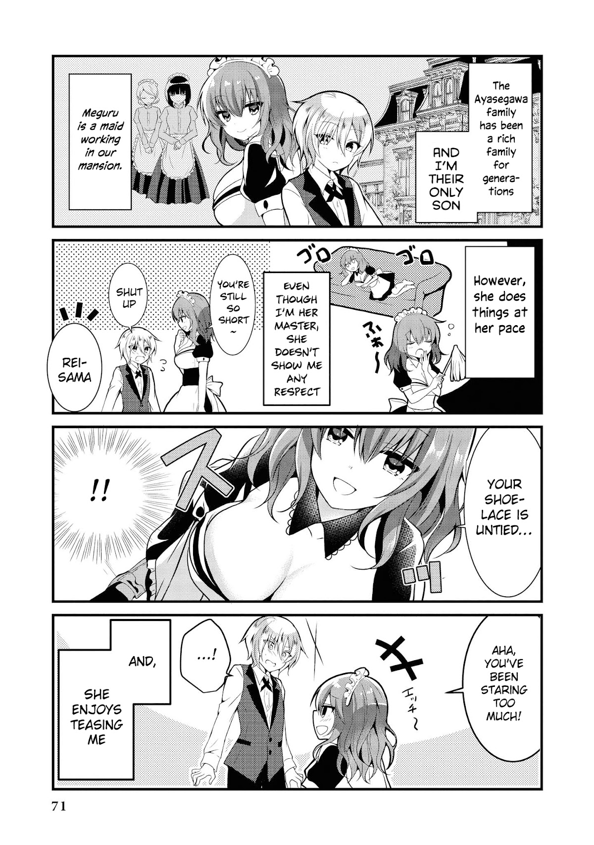 Do You Like Fluffy Boobs? Busty Girl Anthology Comic - Chapter 31: Boku No Karakai Maid-San By Gokugetsu Momo