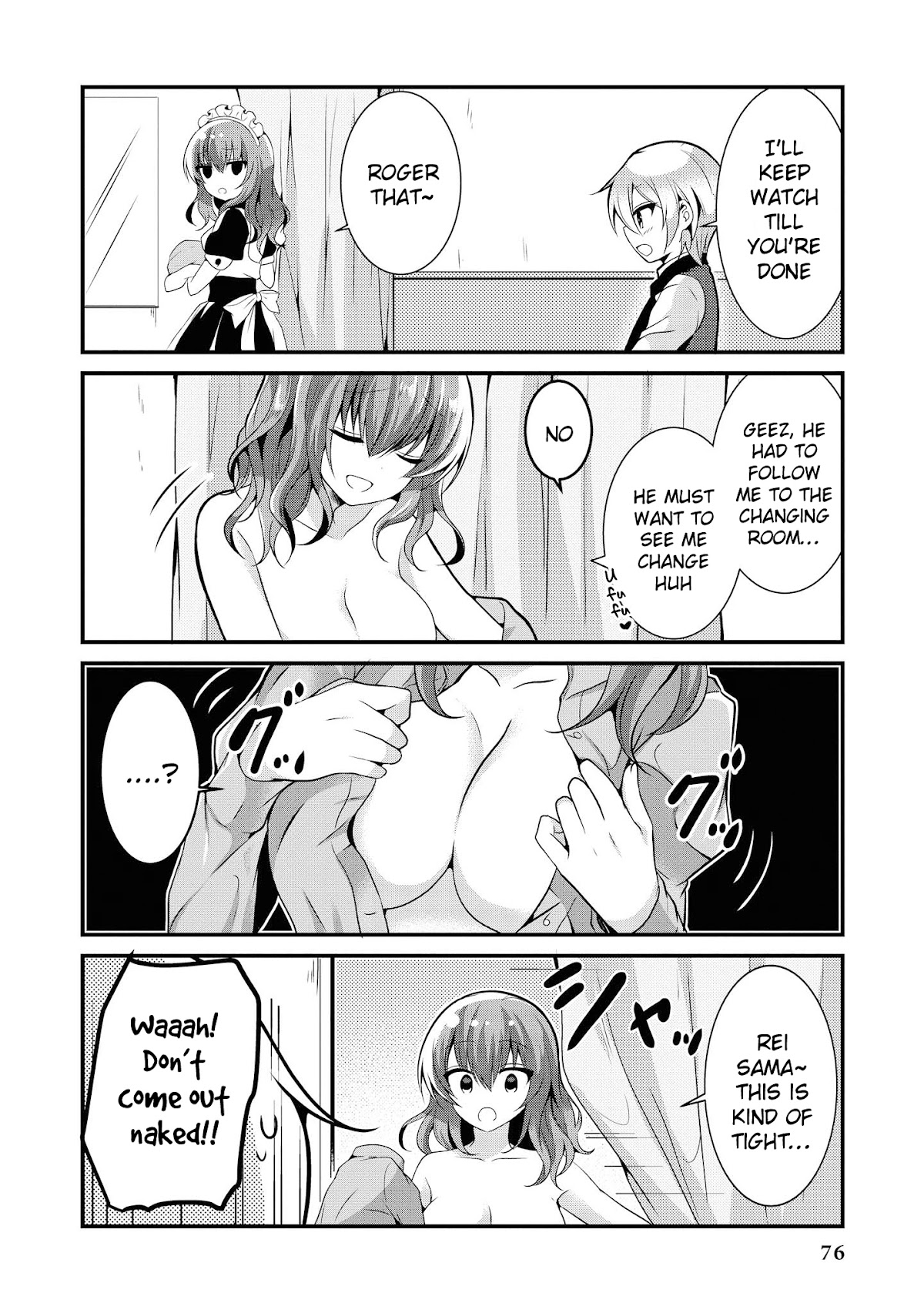 Do You Like Fluffy Boobs? Busty Girl Anthology Comic - Chapter 31: Boku No Karakai Maid-San By Gokugetsu Momo