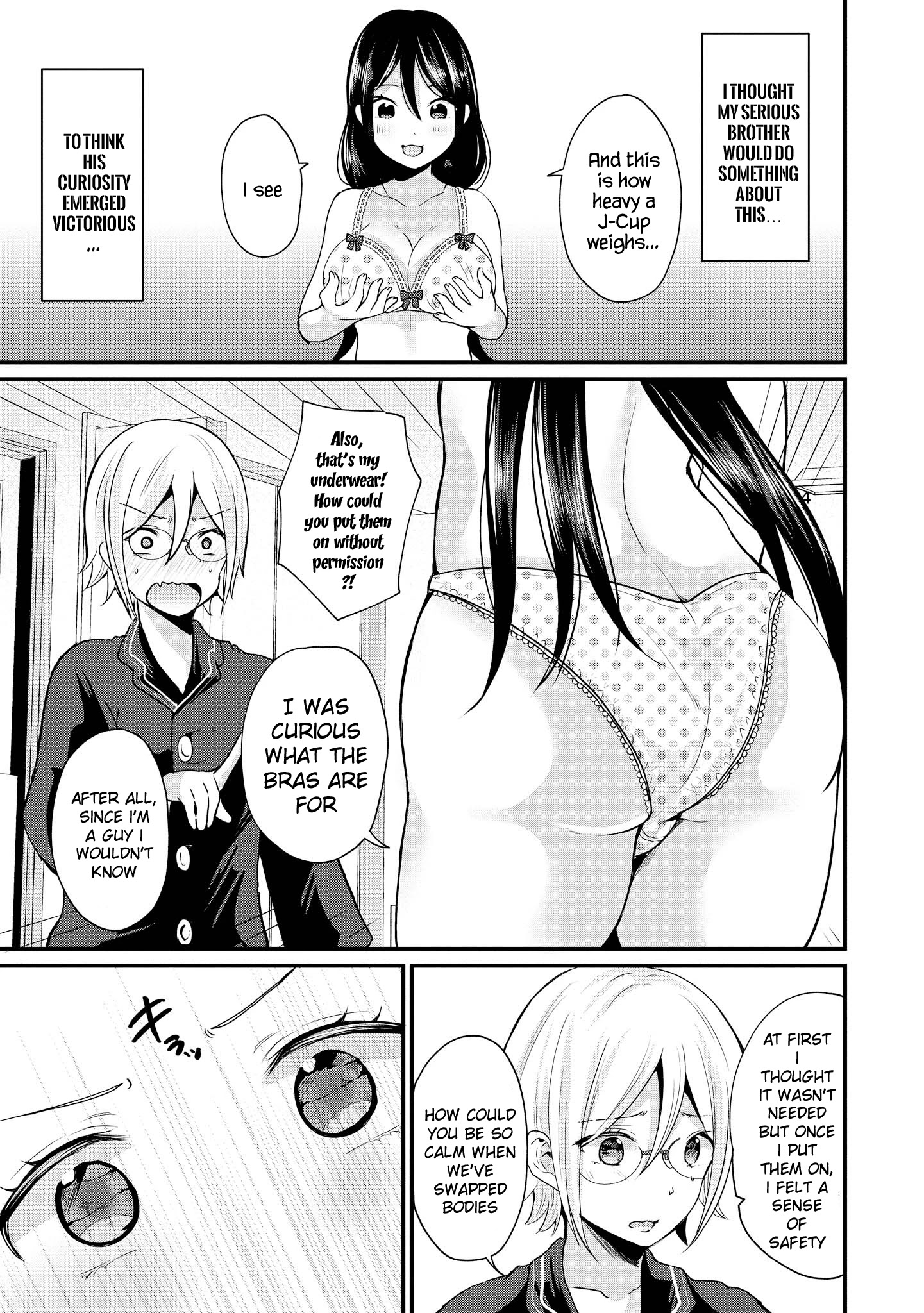 Do You Like Fluffy Boobs? Busty Girl Anthology Comic - Chapter 21: Pleasant Feelings?! Twins Change