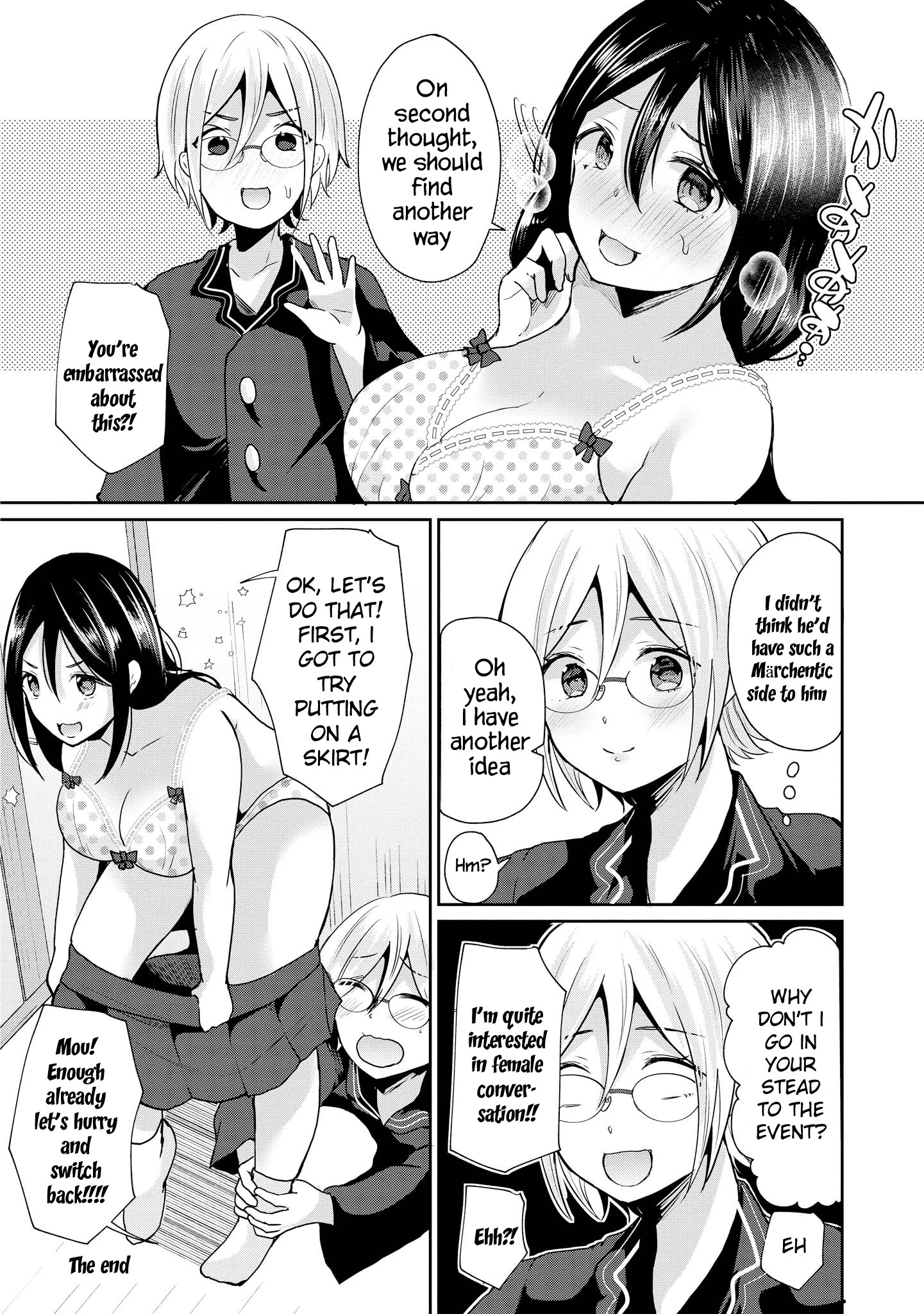 Do You Like Fluffy Boobs? Busty Girl Anthology Comic - Chapter 21: Pleasant Feelings?! Twins Change