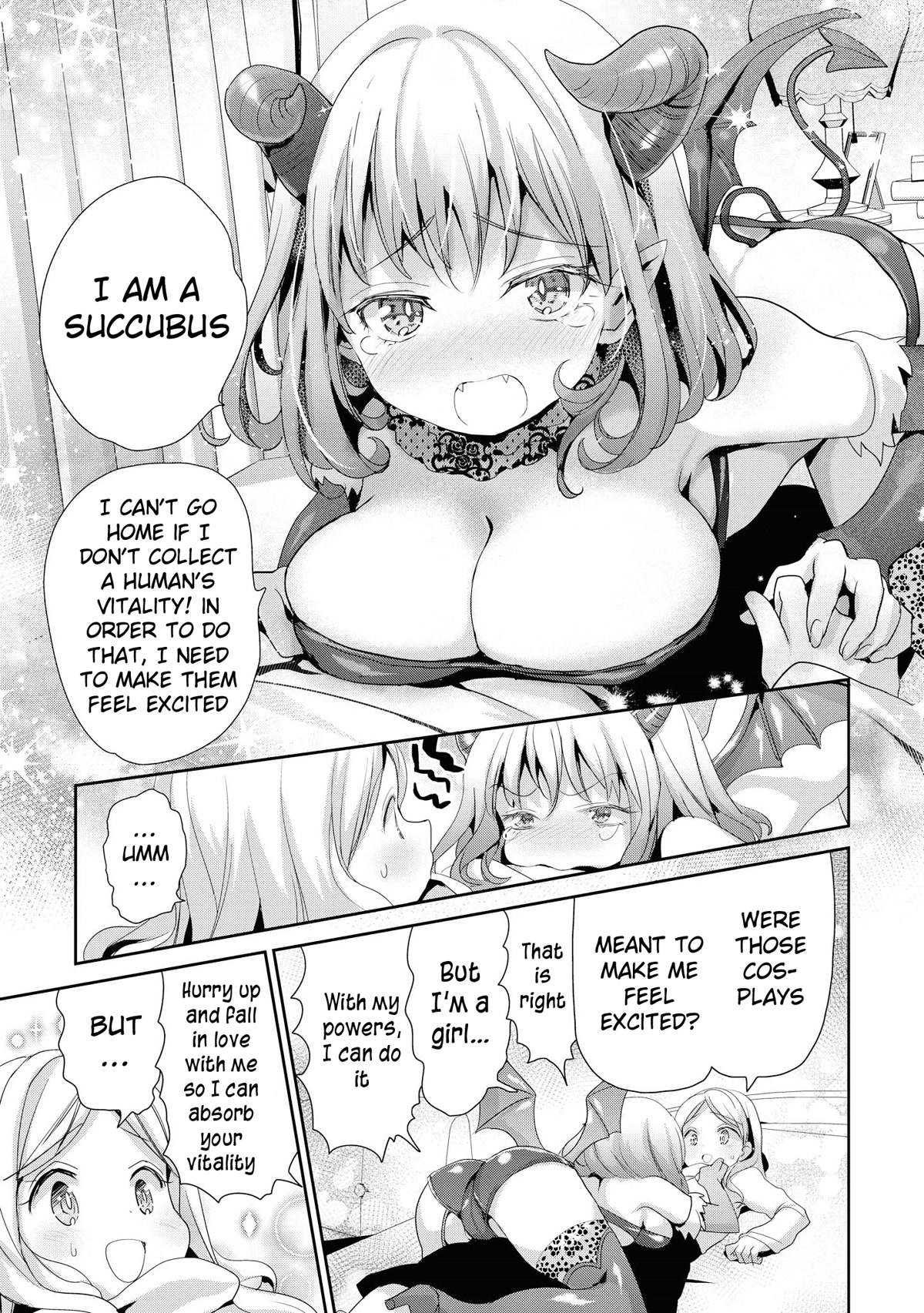 Do You Like Fluffy Boobs? Busty Girl Anthology Comic - Chapter 39: This Elite Succubus Fails At Seducing