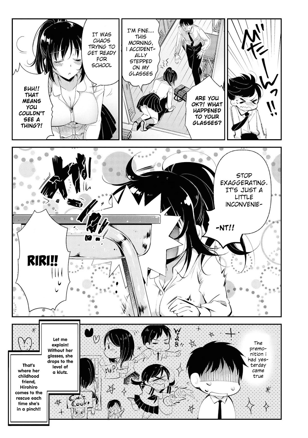 Do You Like Fluffy Boobs? Busty Girl Anthology Comic - Chapter 29: Yoshioka Riri's Days Of Failing By Momoshika Fujiko