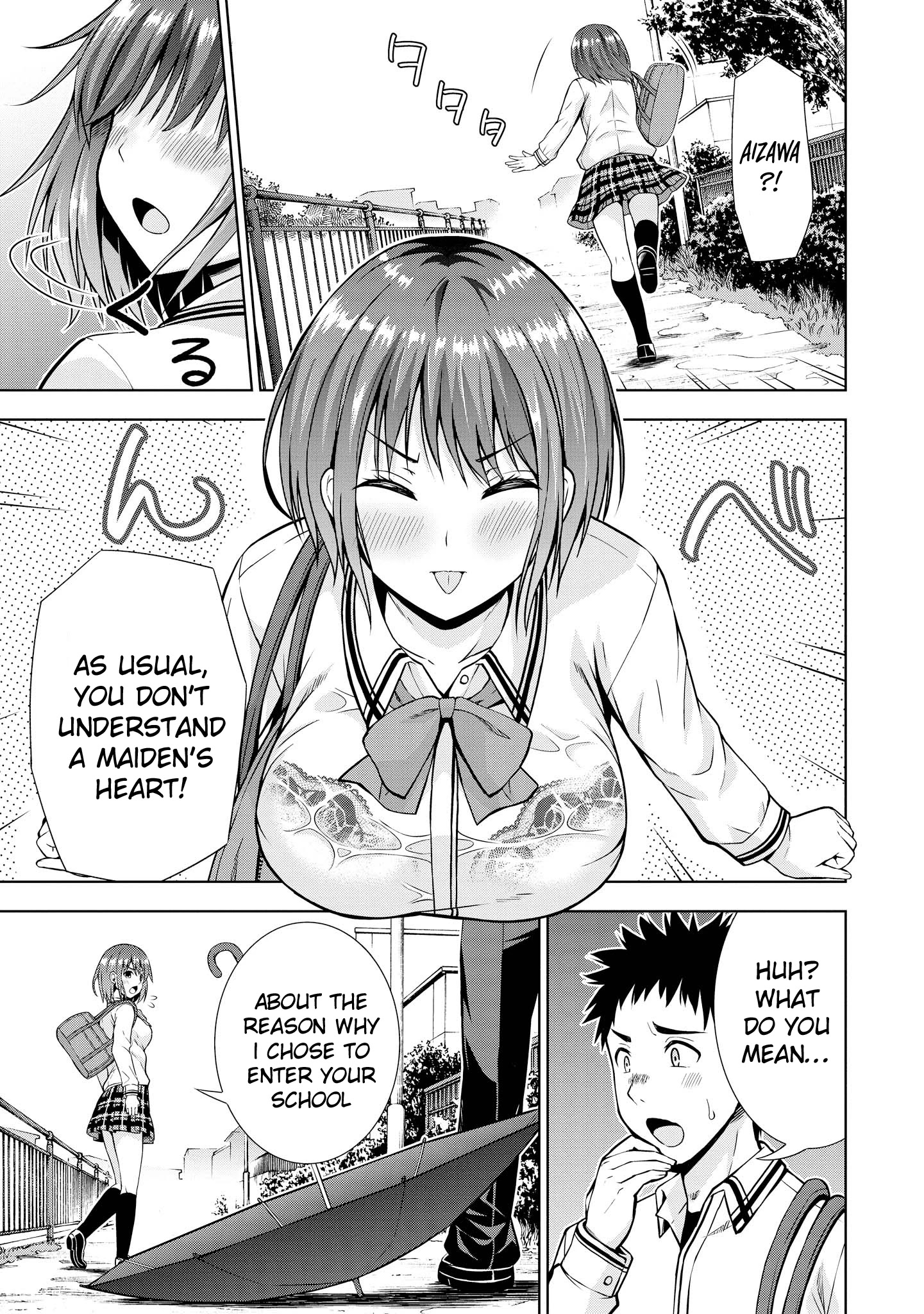 Do You Like Fluffy Boobs? Busty Girl Anthology Comic - Chapter 22: The Path Back Home That's Different From The Usual By Fujishima Shinnosuke