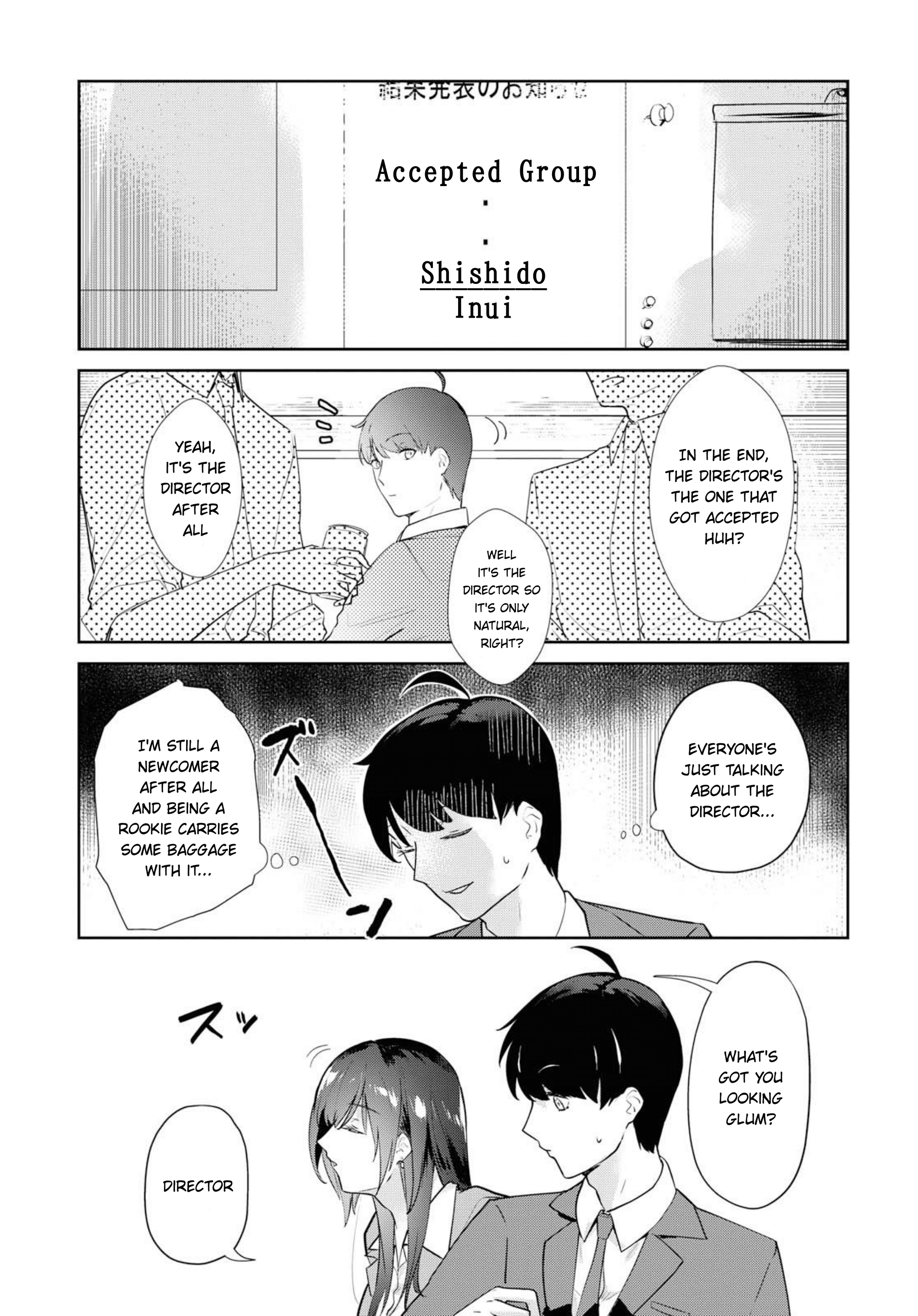 Shishidou-San Ni Shikararetai - Chapter 3: Oh, An Email From The Company...?