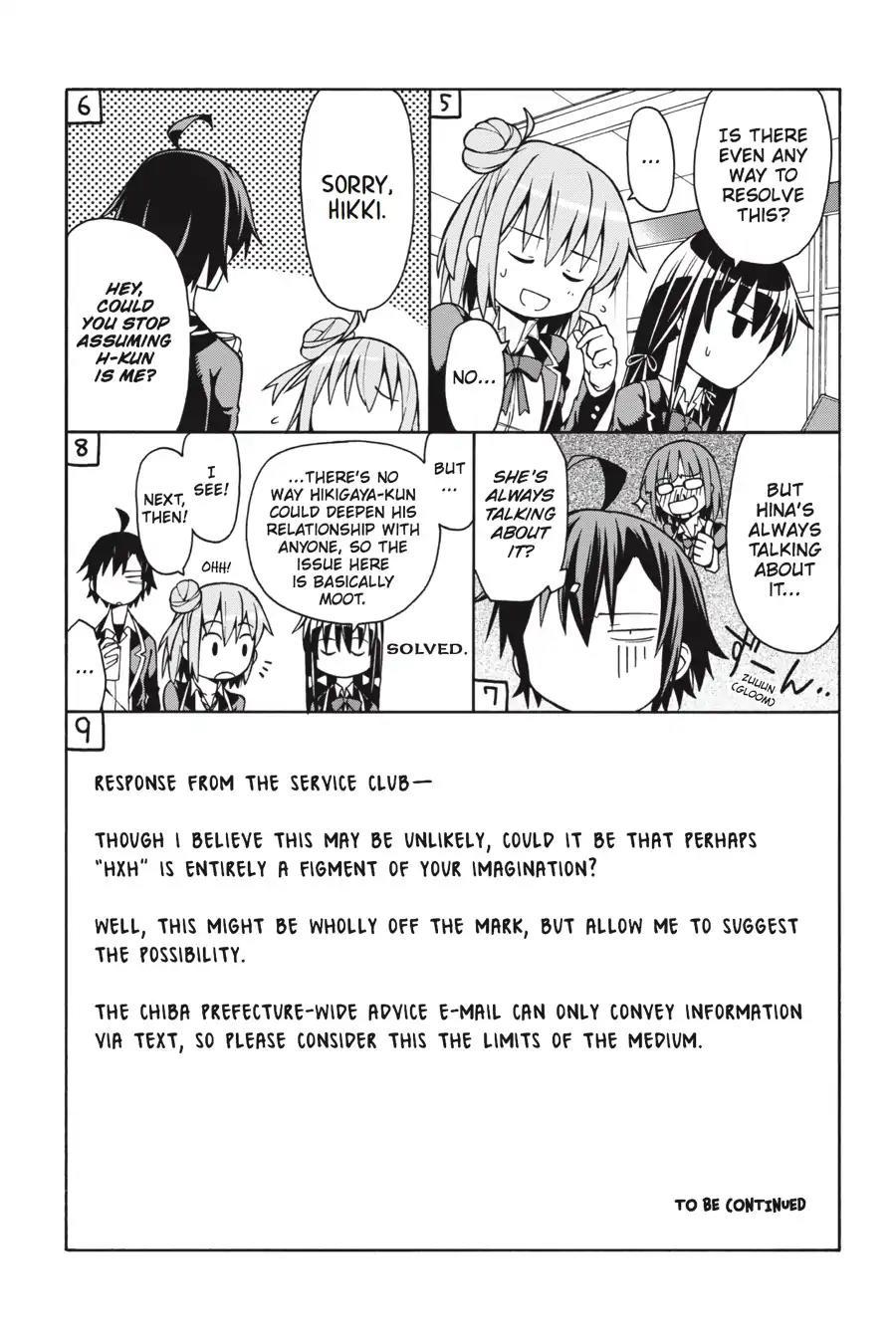 Yahari Ore No Seishun Love Come Wa Machigatteiru @Comic - Chapter 41