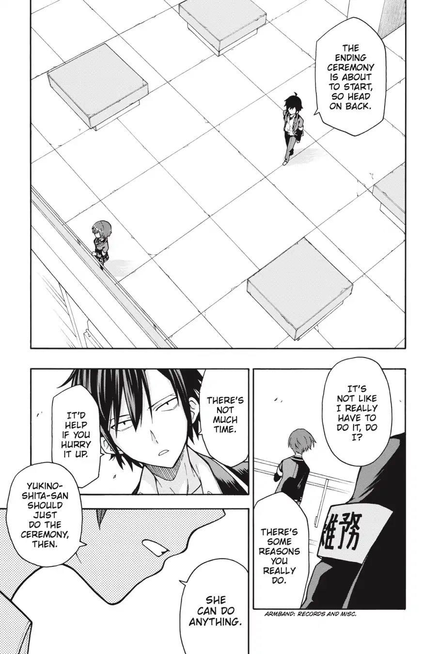 Yahari Ore No Seishun Love Come Wa Machigatteiru @Comic - Chapter 42