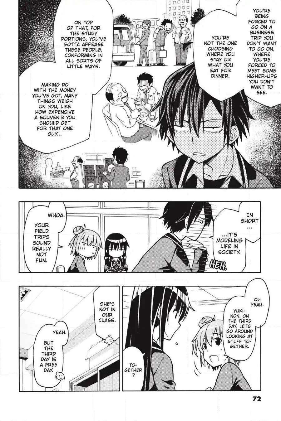 Yahari Ore No Seishun Love Come Wa Machigatteiru @Comic - Chapter 50