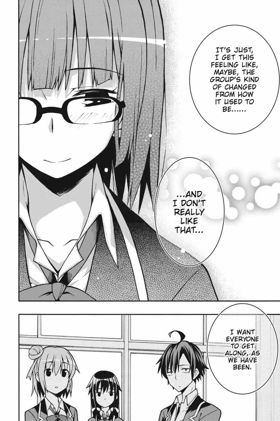 Yahari Ore No Seishun Love Come Wa Machigatteiru @Comic - Chapter 50