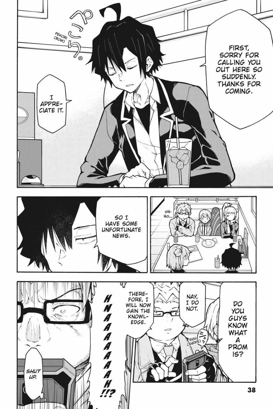 Yahari Ore No Seishun Love Come Wa Machigatteiru @Comic - Chapter 98