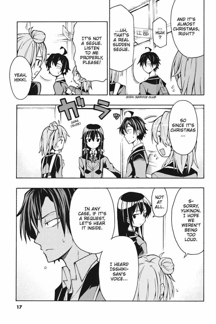 Yahari Ore No Seishun Love Come Wa Machigatteiru @Comic - Chapter 59