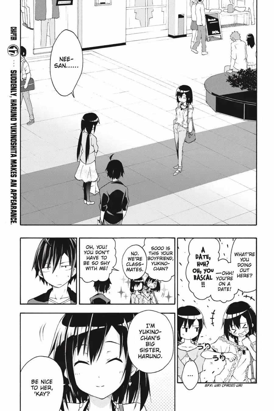 Yahari Ore No Seishun Love Come Wa Machigatteiru @Comic - Chapter 17