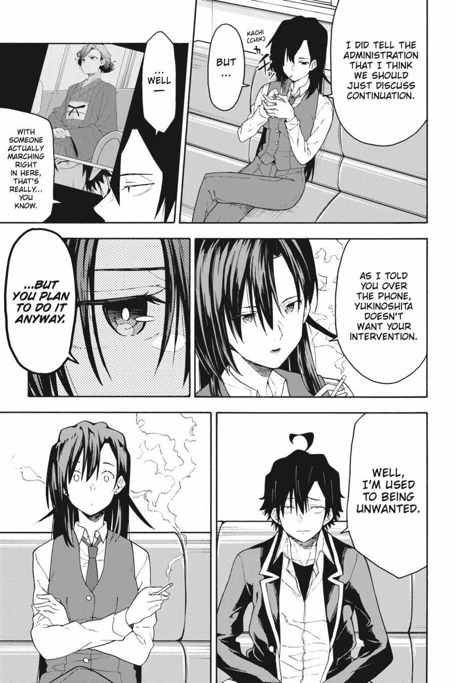 Yahari Ore No Seishun Love Come Wa Machigatteiru @Comic - Chapter 95