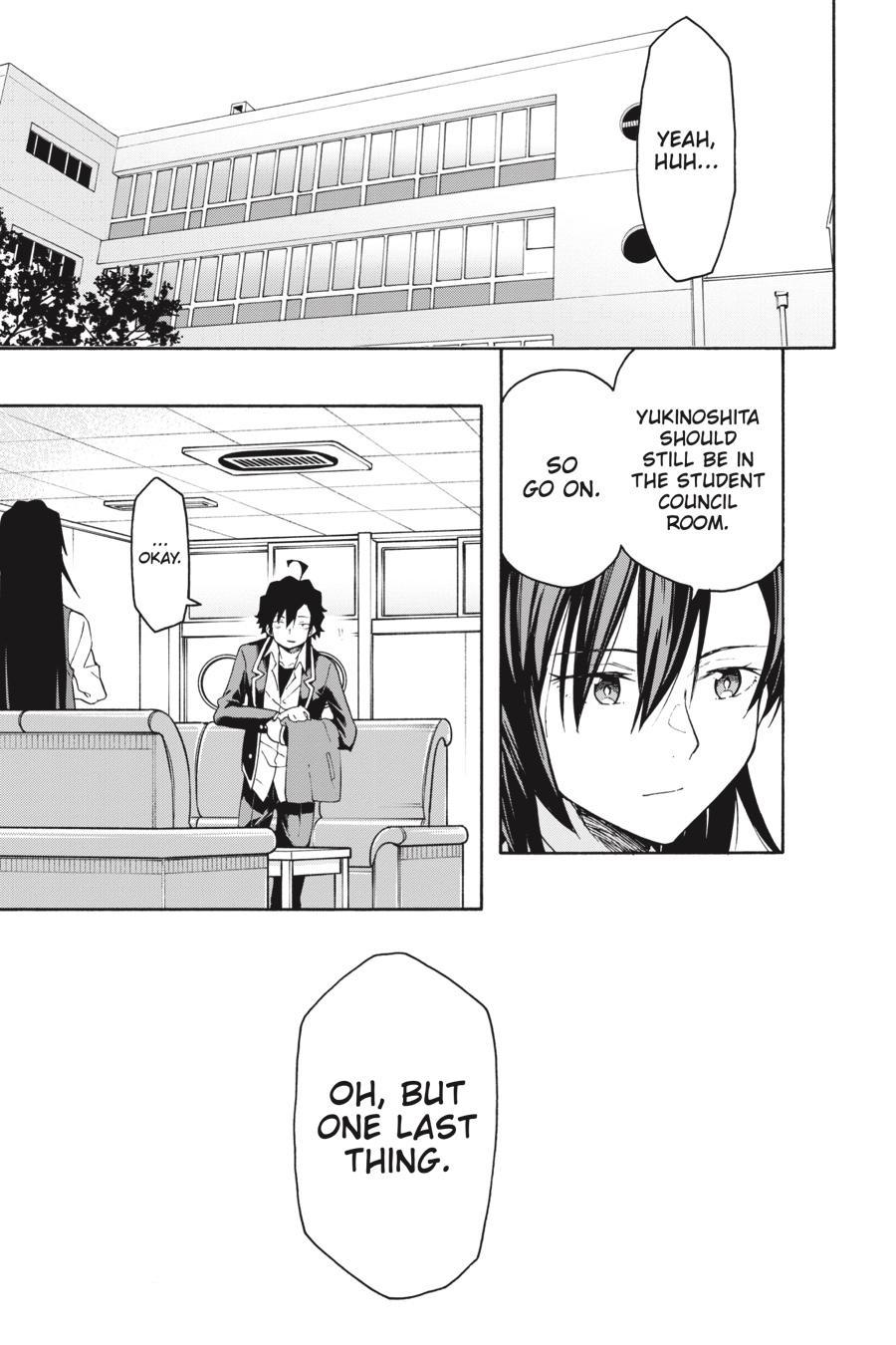 Yahari Ore No Seishun Love Come Wa Machigatteiru @Comic - Chapter 95