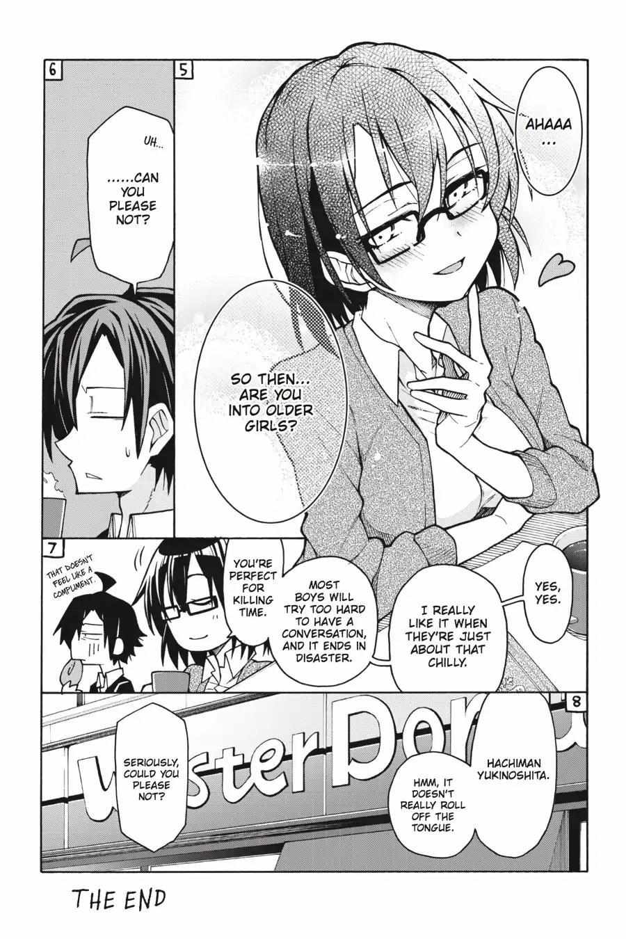 Yahari Ore No Seishun Love Come Wa Machigatteiru @Comic - Chapter 58