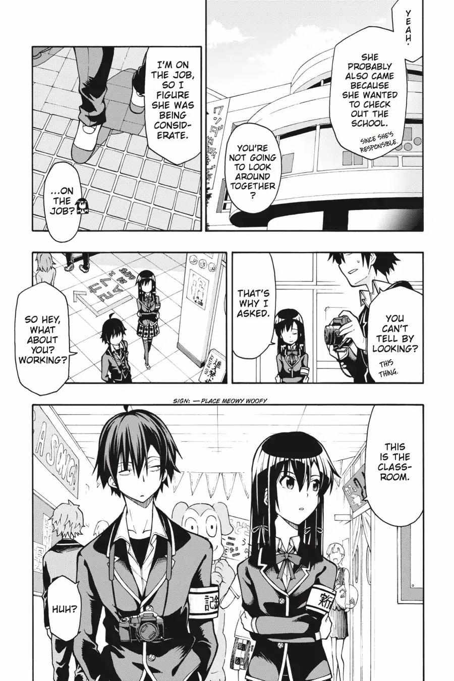 Yahari Ore No Seishun Love Come Wa Machigatteiru @Comic - Chapter 40