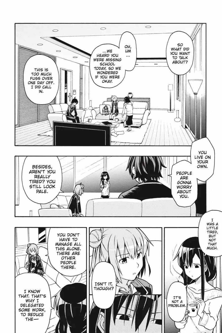 Yahari Ore No Seishun Love Come Wa Machigatteiru @Comic - Chapter 39