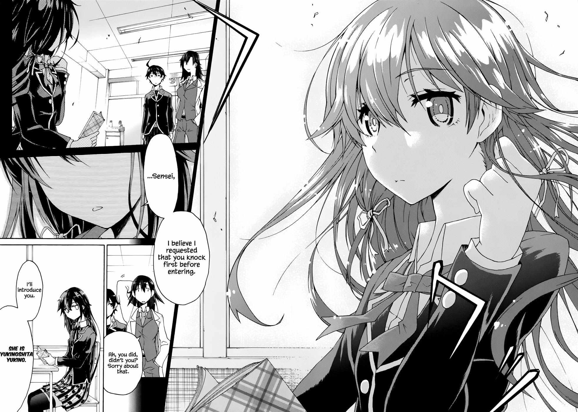 Yahari Ore No Seishun Love Come Wa Machigatteiru @Comic - Chapter 1