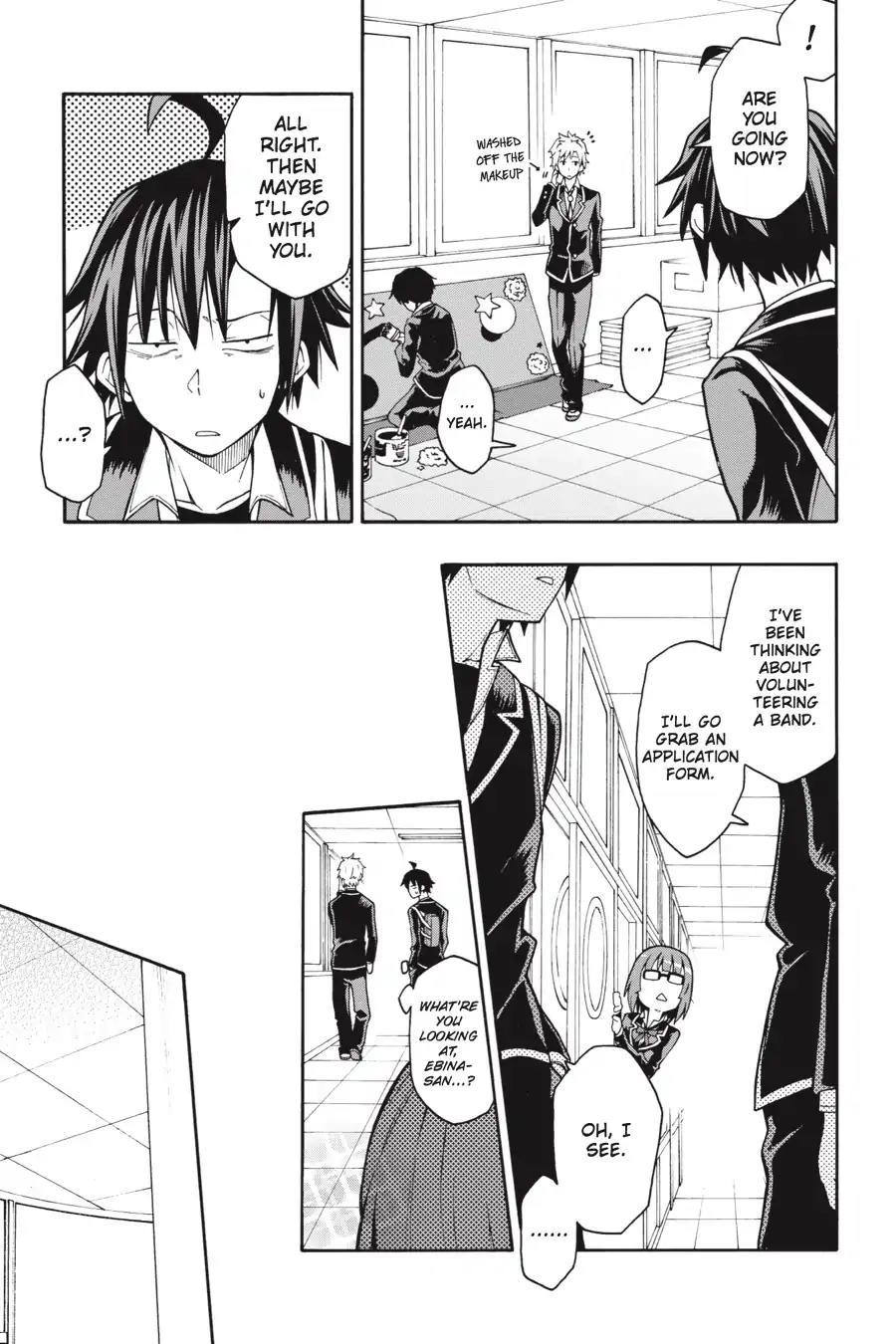 Yahari Ore No Seishun Love Come Wa Machigatteiru @Comic - Chapter 37