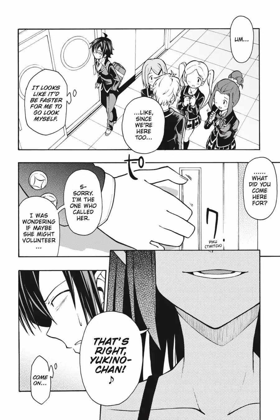 Yahari Ore No Seishun Love Come Wa Machigatteiru @Comic - Chapter 37