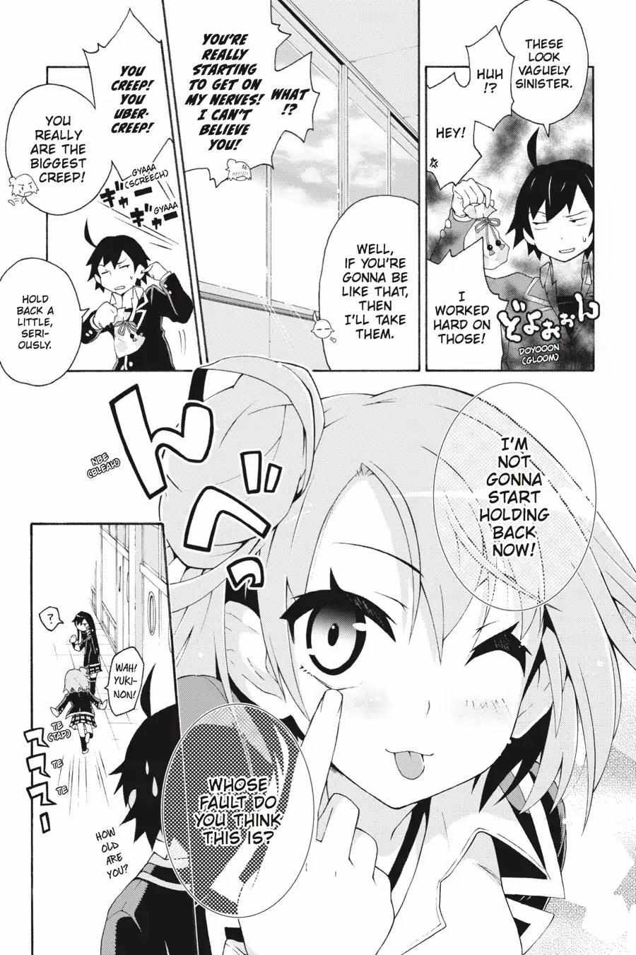 Yahari Ore No Seishun Love Come Wa Machigatteiru @Comic - Chapter 4